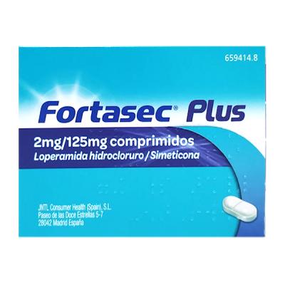 FORTASEC PLUS 2/125MG (12 COMPRIMIDOS)