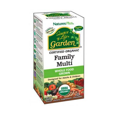 GARDEN SOURCE OF LIFE FAMILY MULTI (60comp. masticables)	