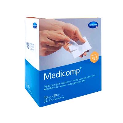 GASA MEDICOMP® 10X10CM (50 UNIDADES)