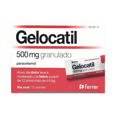 GELOCATIL 500mg GRANULADO (12 sobres)