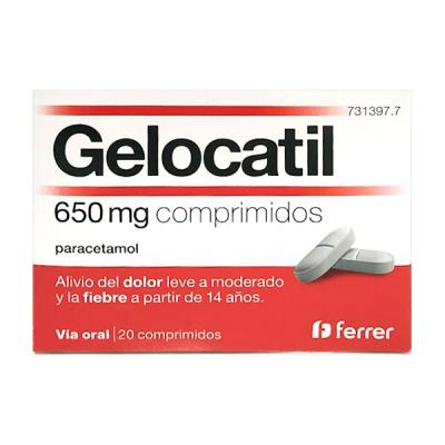 GELOCATIL 650mg (20comp)