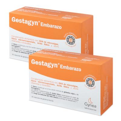 Comprar GYNEA Gestagyn® Embarazo Pack Duplo (2x30caps) a precio online