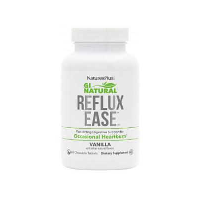 GI NATURAL REFLUX EASE VAINILLA (60 COMP.MASTICABLES)