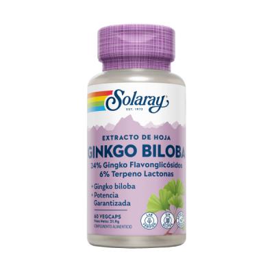 Ginkgo Biloba 60mg (60 vegcaps)