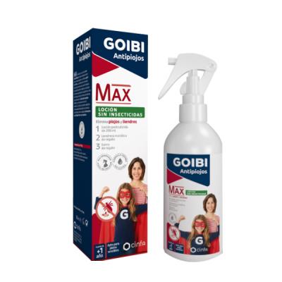 GOIBI MAX LOCIÓN ANTIPIOJOS +1 AÑO (200ML)