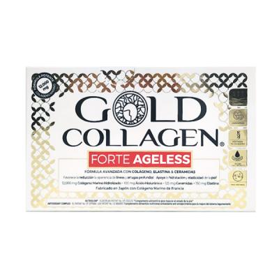 GOLD COLLAGEN FORTE AGELESS BEBIBLES (10 FRASCOS VIDRIO X 50ML)
