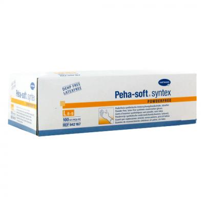 GUANTES Guante de vinilo Peha-Soft Syntek T.L (100uds)	