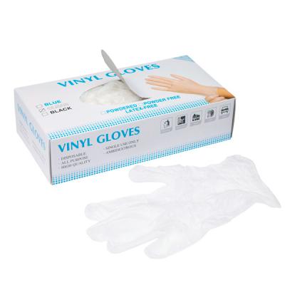 GUANTES VINILO T-M SIN LÁTEX  (100UDS) 