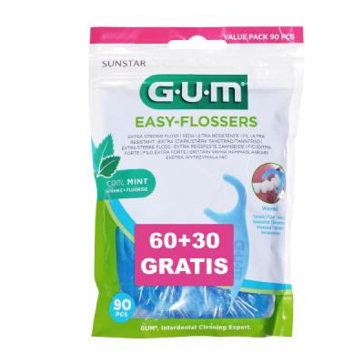 EASY-FLOSSERS HILO DENTAL CON APLICADOR  (60 UNIDADES)