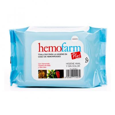 Hemofarm Plus Toallitas (60uds)