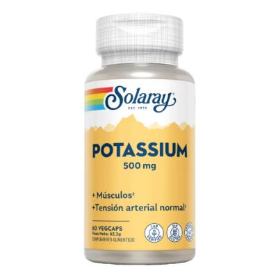 HIGH DOSE POTASSIUM 500MG (60 VEG.CAPULAS)