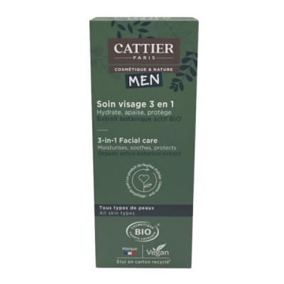 HOMBRE CUIDADO FACIAL 3 EN 1  (50ML)