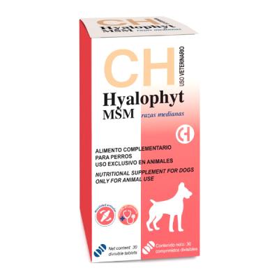 HYALOPHYT MSM CONDROPROTECTOR RAZAS MEDIANAS (30 COMPRIMIDOS)