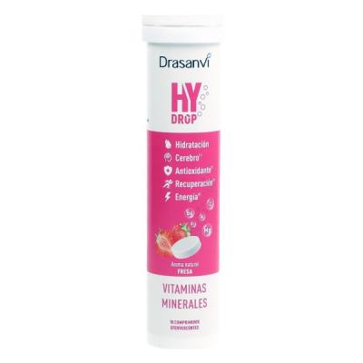 HYDROP ELECTROLITOS FRESA (18 COMPRIMIDOS EFERVESCENTES)