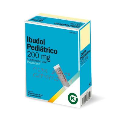 IBUDOL PEDIÁTRICO 200MG SUSPENSIÓN ORAL (20 sobres)