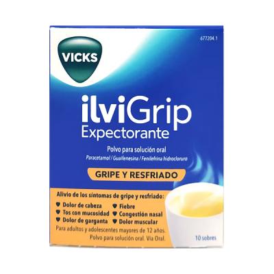 ILVIGRIP EXPECTORANTE GRIPE Y RESFRIADOS (10 SOBRES)
