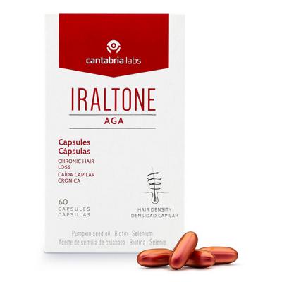 IRALTONE AGA-Tratamiento Anticaída (60caps) 