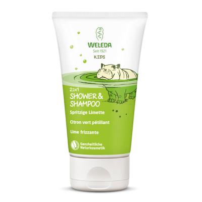 KIDS 2 EN1 SHOWER SHAMPOO LIMA CHISPEANTE (150ML)	