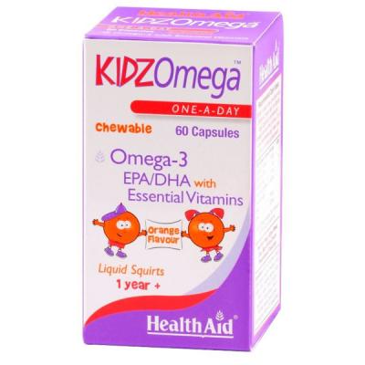 KidzOmega™ + Vit. A,D y E (60caps)