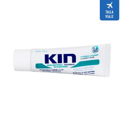 KIN PASTA DENTIFRICA MINI TALLA (25ml)			