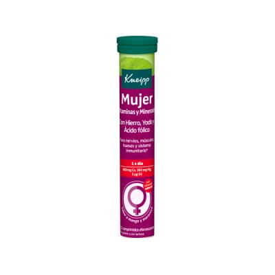 Kneipp MUJER VITAMINAS Y MINERALES (15 COMP.EFERVESCENTES)