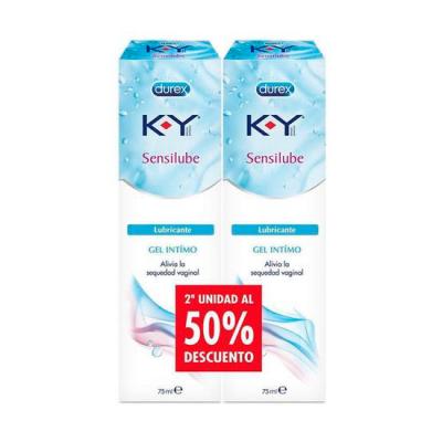 KY GEL LUBRICANTE DUPLO (2 UNIDADES X 75g)