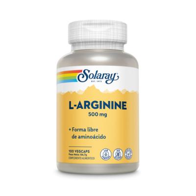 L-Arginina 500mg (100 vegcaps)