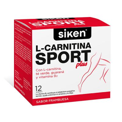 L-Carnitina Sport Plus sabor Frambuesa (12 sobres)