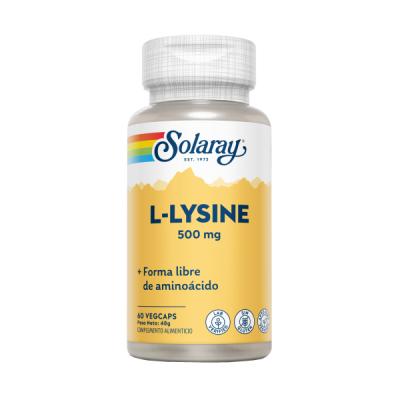 L-Lisina 500mg (60 vegcaps)