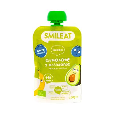 POUCH AGUACATE Y ARANDANOS +9M (100G)