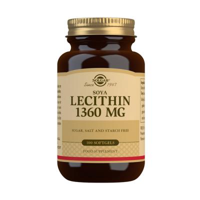 Lecitina de Soja 1360mg (100 CAPS.BLANDAS)