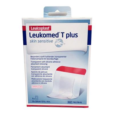 LEUKOMED T PLUS PIEL SENSIBLE (5 APÓSITOS DE 8 X 10CM)