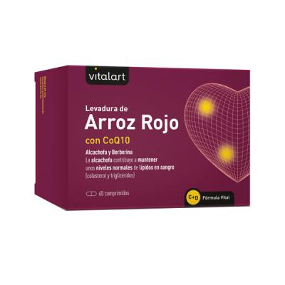 LEVADURA DE ARROZ ROJO + COENZIMA Q10 (60comp) NUEVA FÓRMULA!