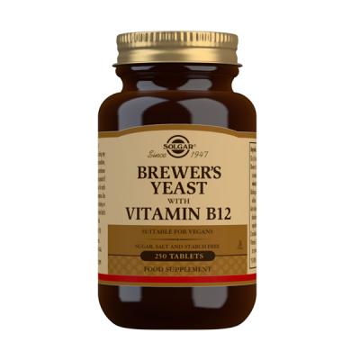 LEVADURA DE CERVEZA + VITAMINA B12 (250 COMPRIMIDOS)