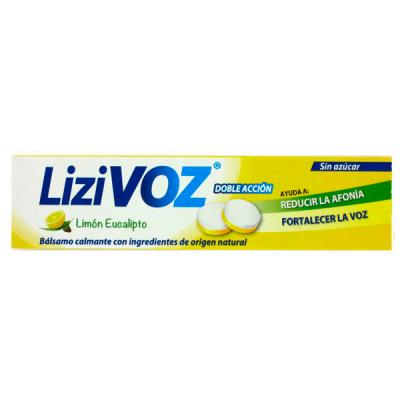 Lizivoz Limón Eucalipto (18 pastillas para chupar)  