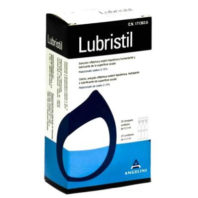 Lubristil Solución oftálmica estéril hipotónica  (30 monodosis) 