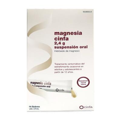 MAGNESIA CINFA 2,4g  (14 sobres)