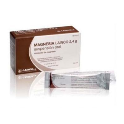 MAGNESIA LAINCO 2,4g (4 sobres de 12ml)