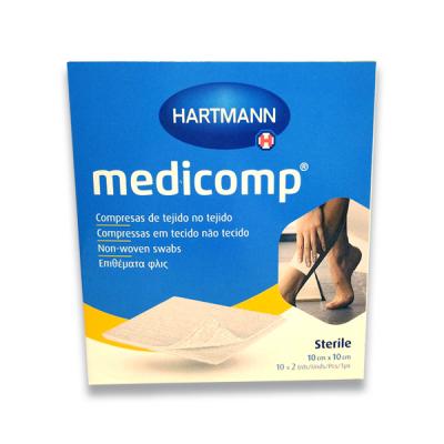 MEDICOMP STERIL COMPRESAS DE TEJIDO NO TEJIDO  (10x10cm) 20uds