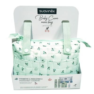 MINI BAG BOLSO ED. LIMITADA BABY CARE CEREZAS VERDE (5 PRODUCTOS)