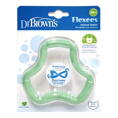 MORDEDOR FLEXEES ERGONOMICO VERDE (1 UNIDAD)