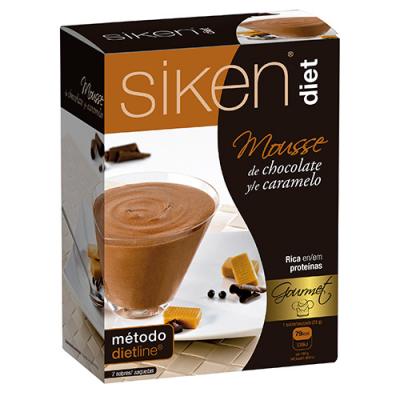 MOUSSE CHOCOLATE Y CARAMELO GOURMET (7 sobres)