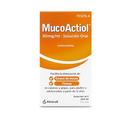 MUCOACTIOL MUCOLITICO Adultos Oral 50mg/ml (200ml)