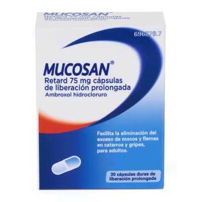 MUCOSAN RETARD 75mg (30caps)