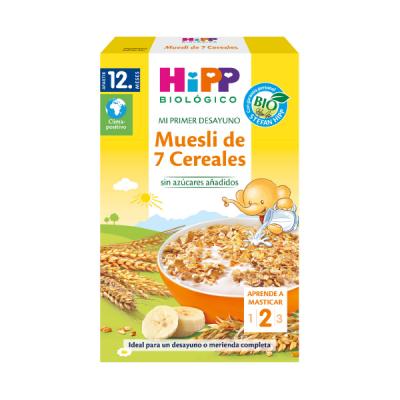 MUESLI DE 7 CEREALES BIO +12M (200G)