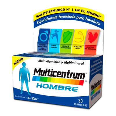 MULTICENTRUM HOMBRE (30comp)		