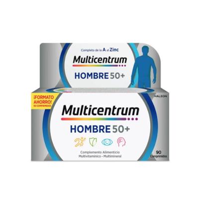 MULTICENTRUM HOMBRE 50 PLUS (90 COMPRIMIDOS)