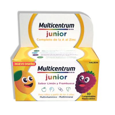 MULTICENTRUM Junior (30comp.Masticables)