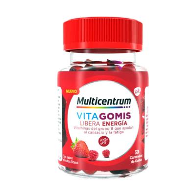 MULTICENTRUM VITAGOMIS LIBERA ENERGÍA (30 CARAMELOS DE GOMA)