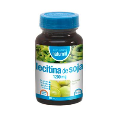 NATURMIL LECITINA DE SOJA 1.200mg (180 perlas)